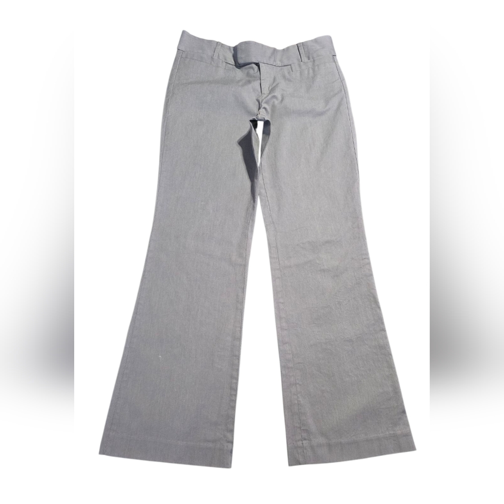 Banana Republic Gray Flare Wide Leg Pants